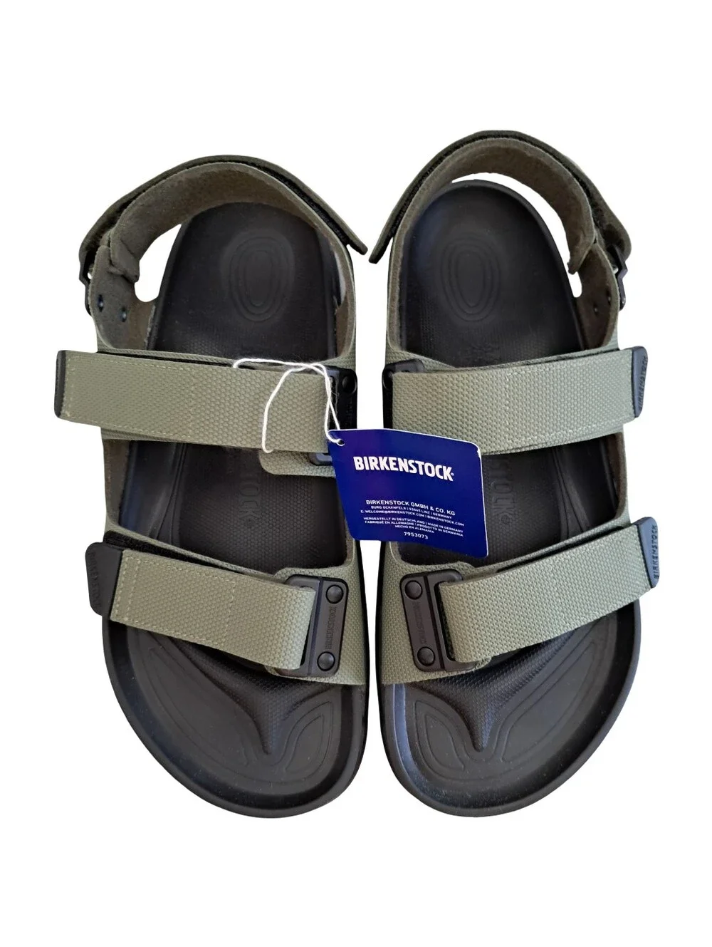 Birkenstock Tatacoa Birko- Flor Futura Khaki Sandals Size Men's Size 11 Reg. Fit